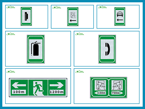 隧道電光標志（逆反射）